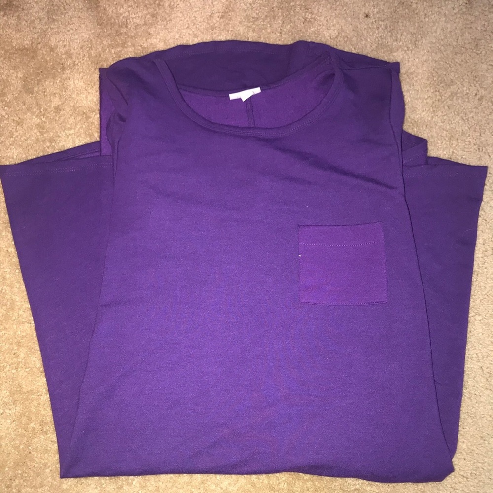 Small lularoe Carly - solid purple